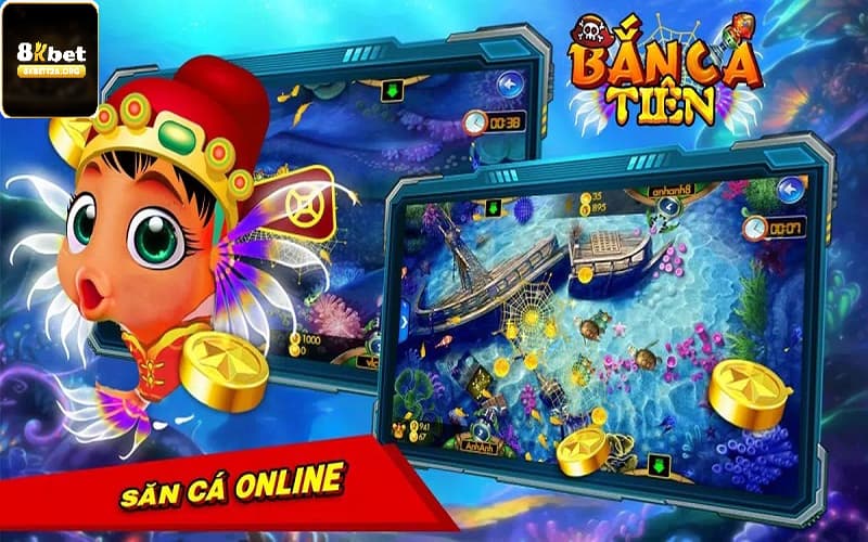 Top các sản phẩm game đặc sắc tại bắn cá 8KBET