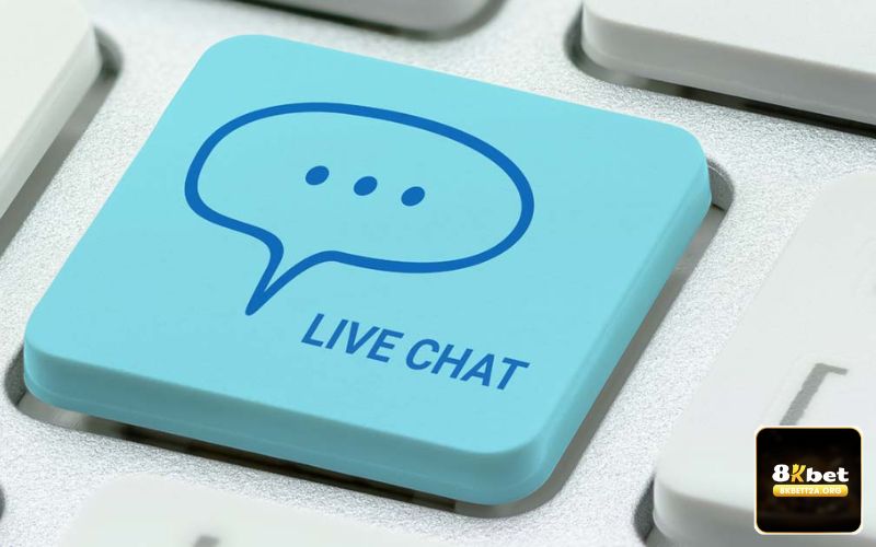 Liên hệ 8KBET nhanh chóng qua live chat trực tiếp